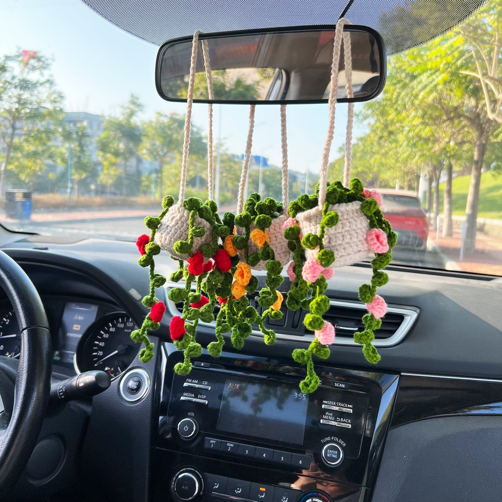 Eyeball Car Plant Hanging, Car Plant Decoration, Scary Car Plant